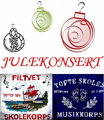 Julekonsert sammen med Tofte og Filtvet skolekorps